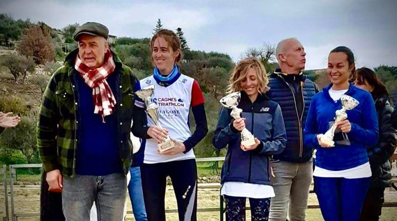 Trail de la ronde des fontaines Opio, Nathalie, Podium féminin